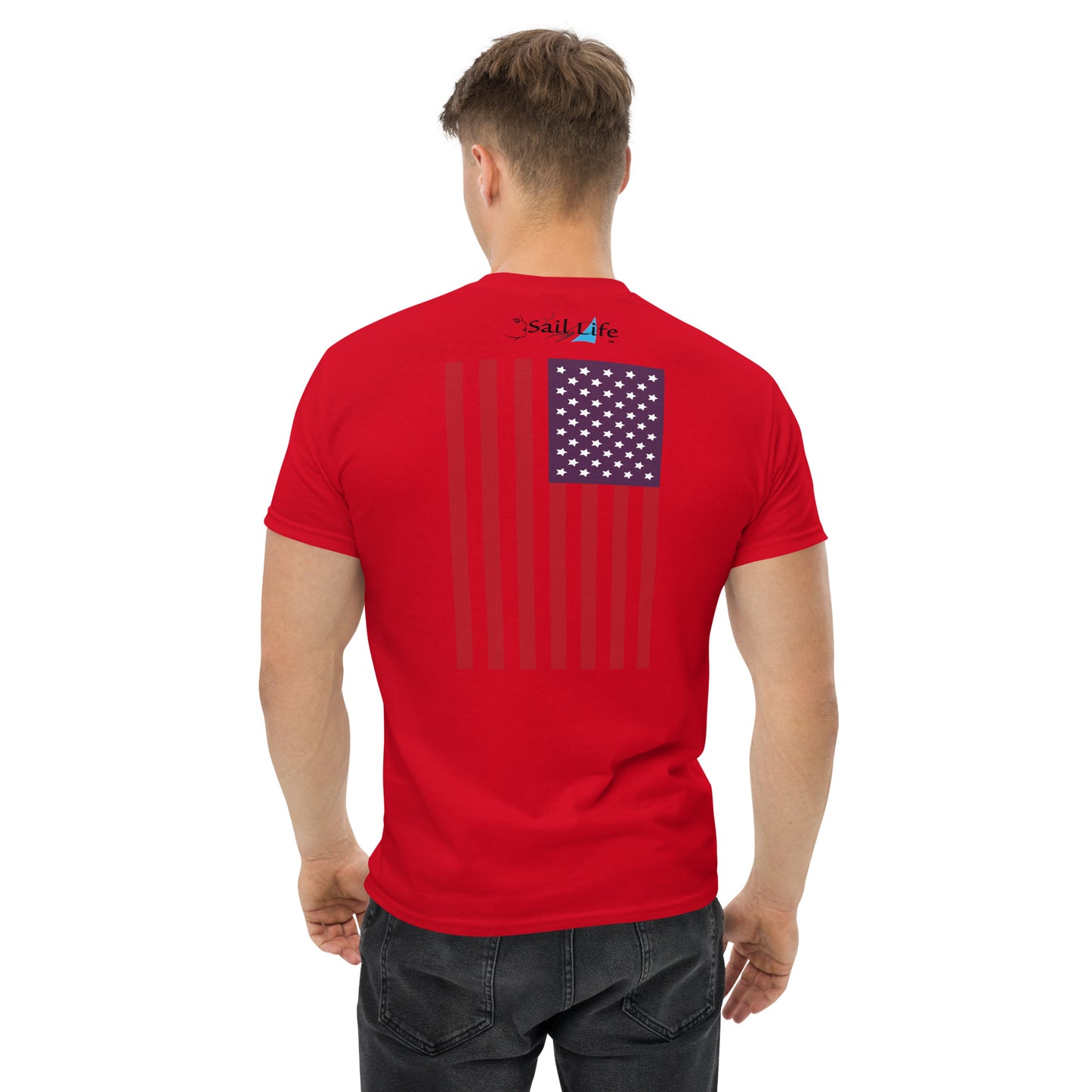 US Flag - Vertical-B | Men's Classic Tee - G5K