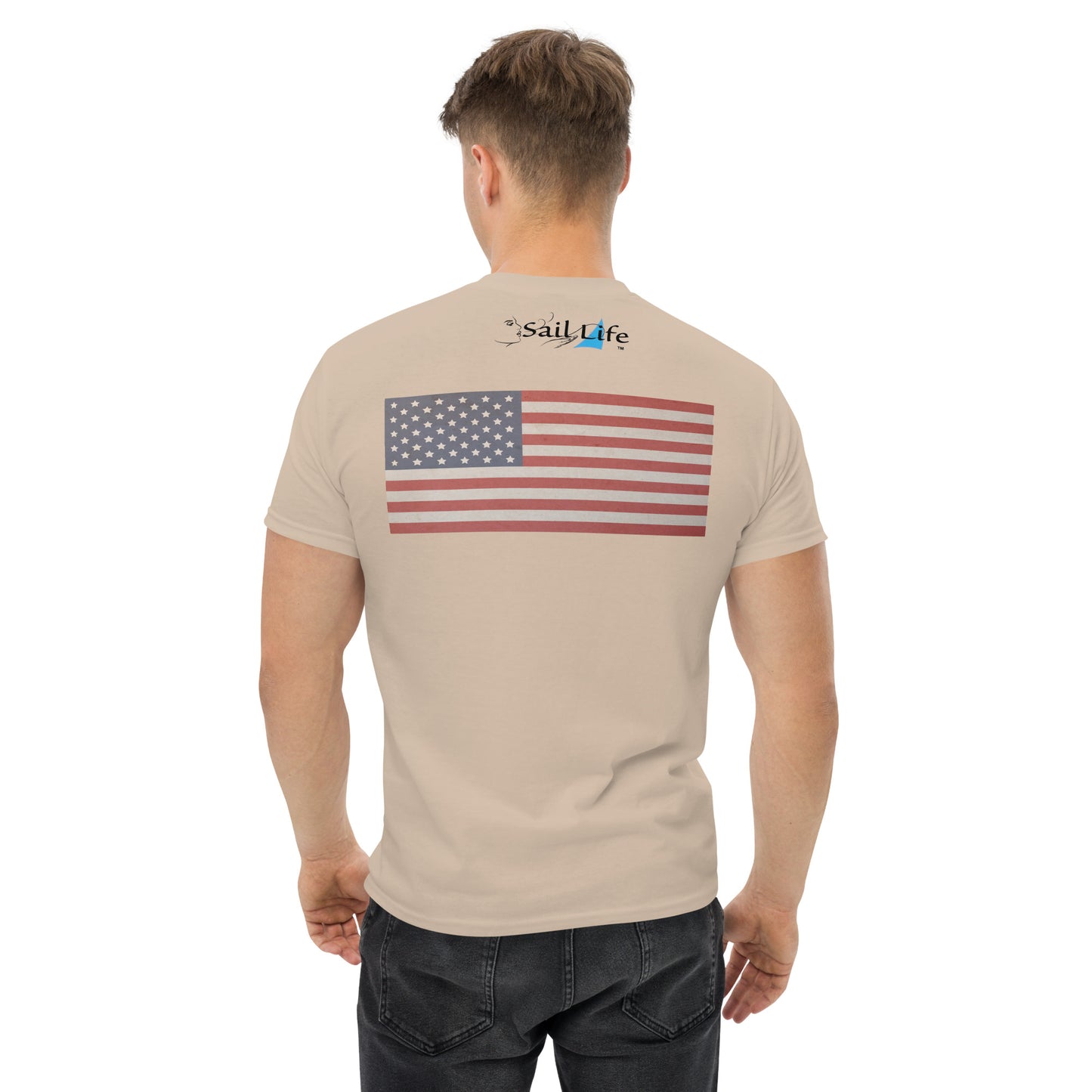 US Flag - Vintage-B | Men's Classic Tee - G5K