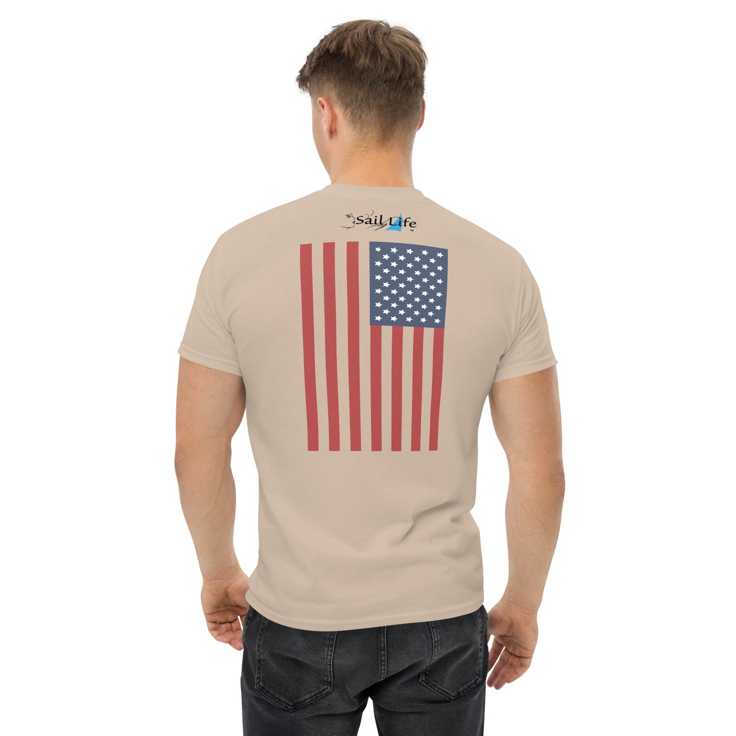 US Flag - Vertical-B | Men's Classic Tee - G5K