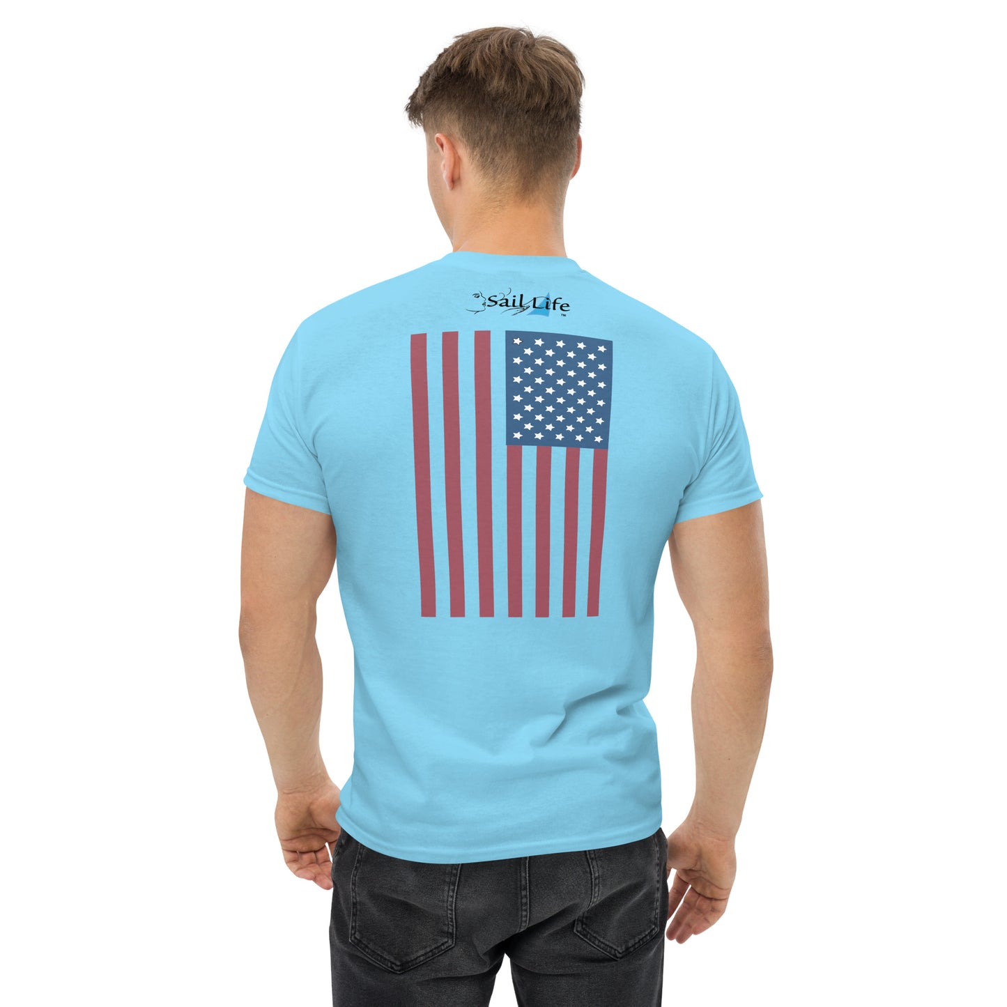 US Flag - Vertical-B | Men's Classic Tee - G5K