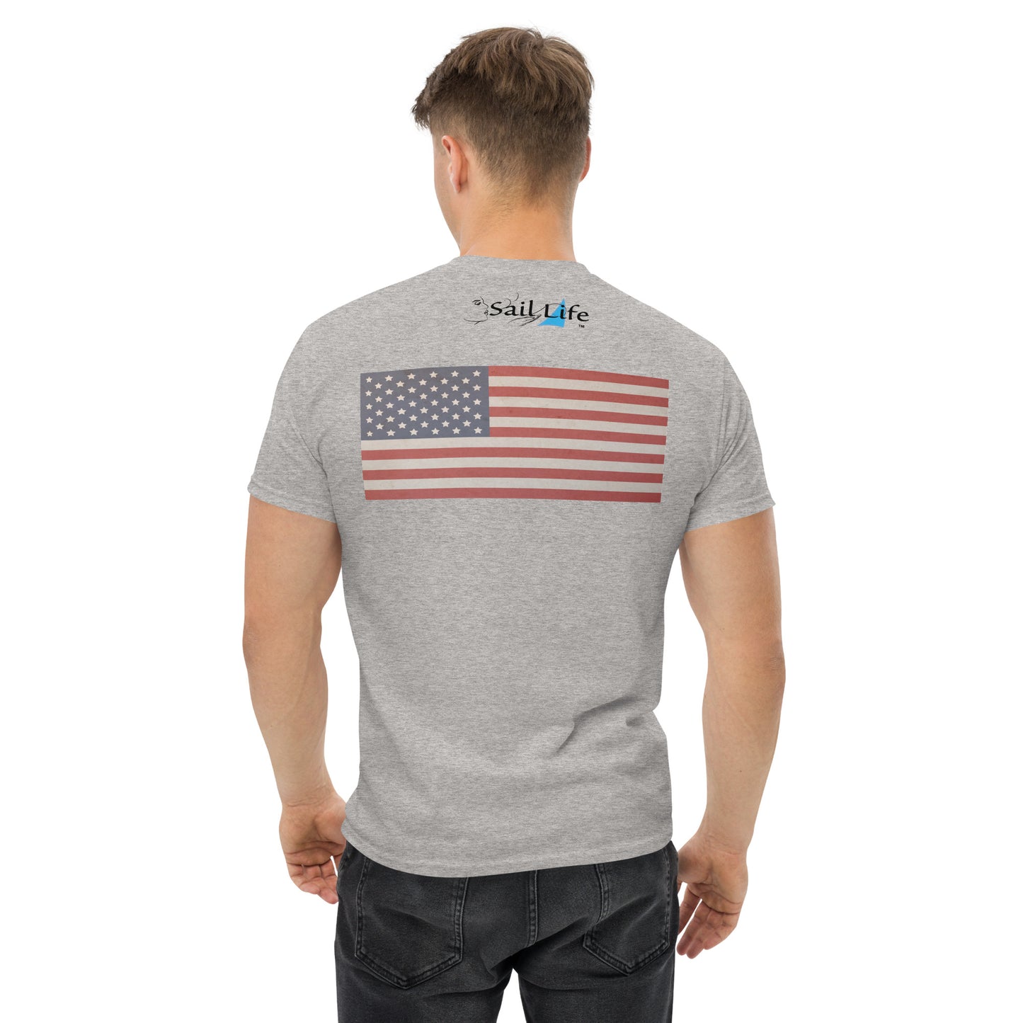 US Flag - Vintage-B | Men's Classic Tee - G5K