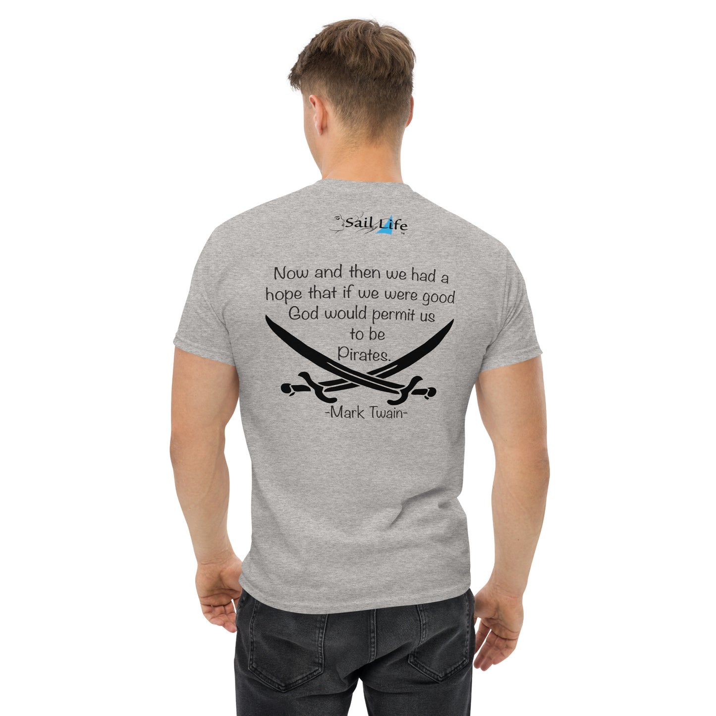 Mark Twain-B | Men's Classic Tee - G5K