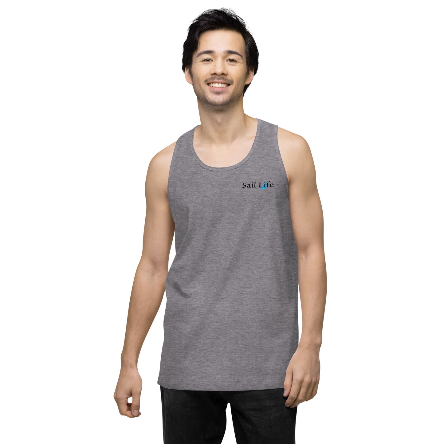 Blank Back-B | Men's Premium Tank Top