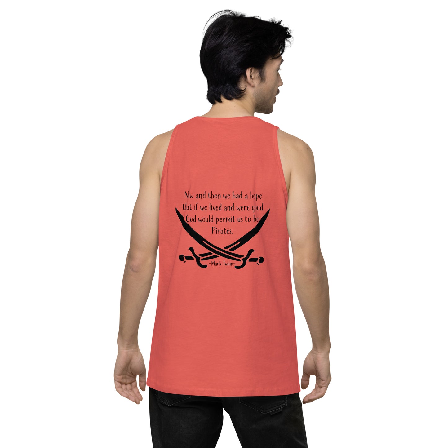 Mark Twain-B | Men’s Premium Tank Top