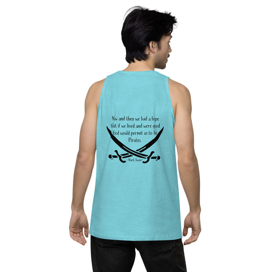 Mark Twain-B | Men’s Premium Tank Top