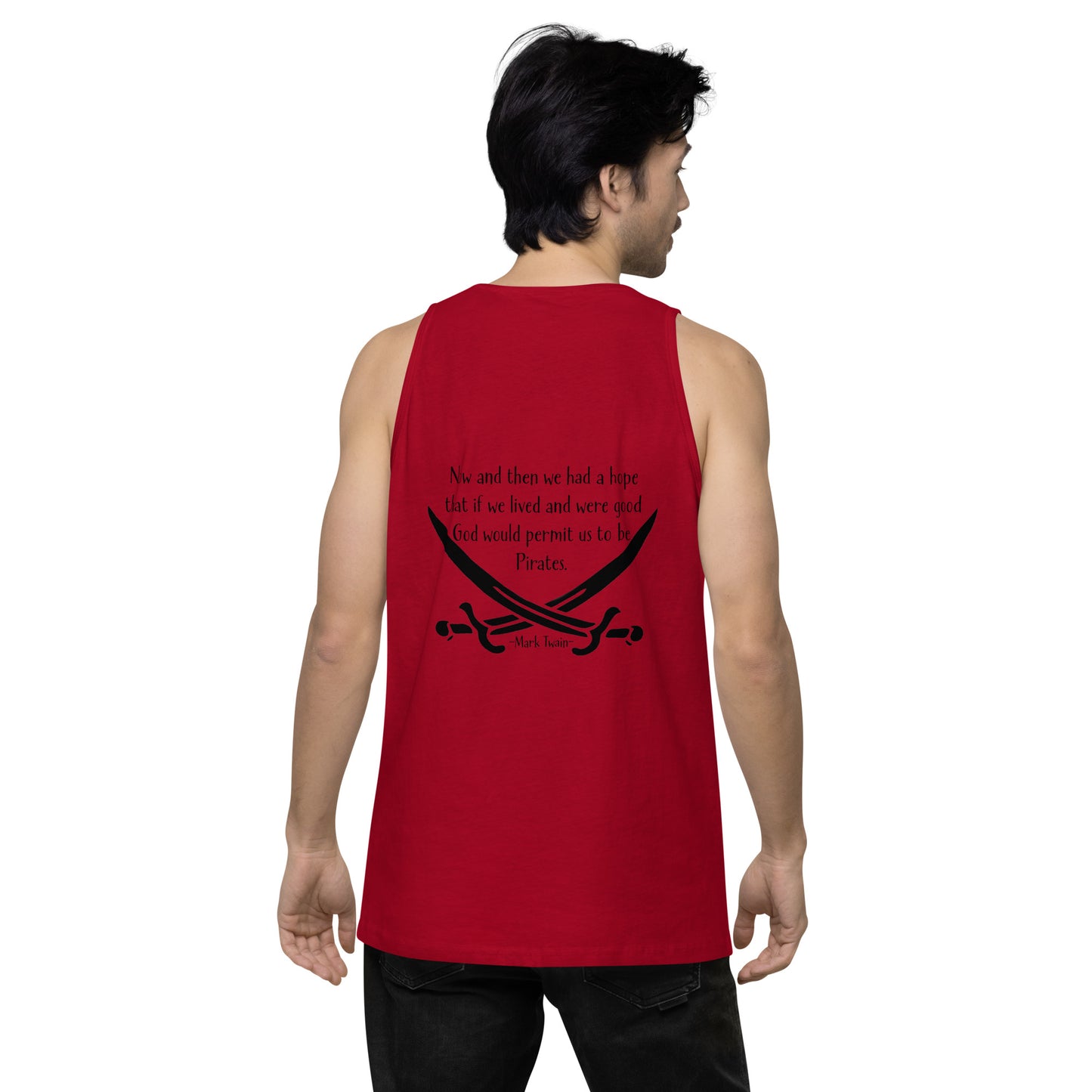 Mark Twain-B | Men’s Premium Tank Top