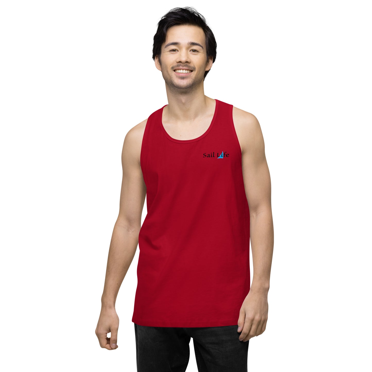 Blank Back-B | Men's Premium Tank Top