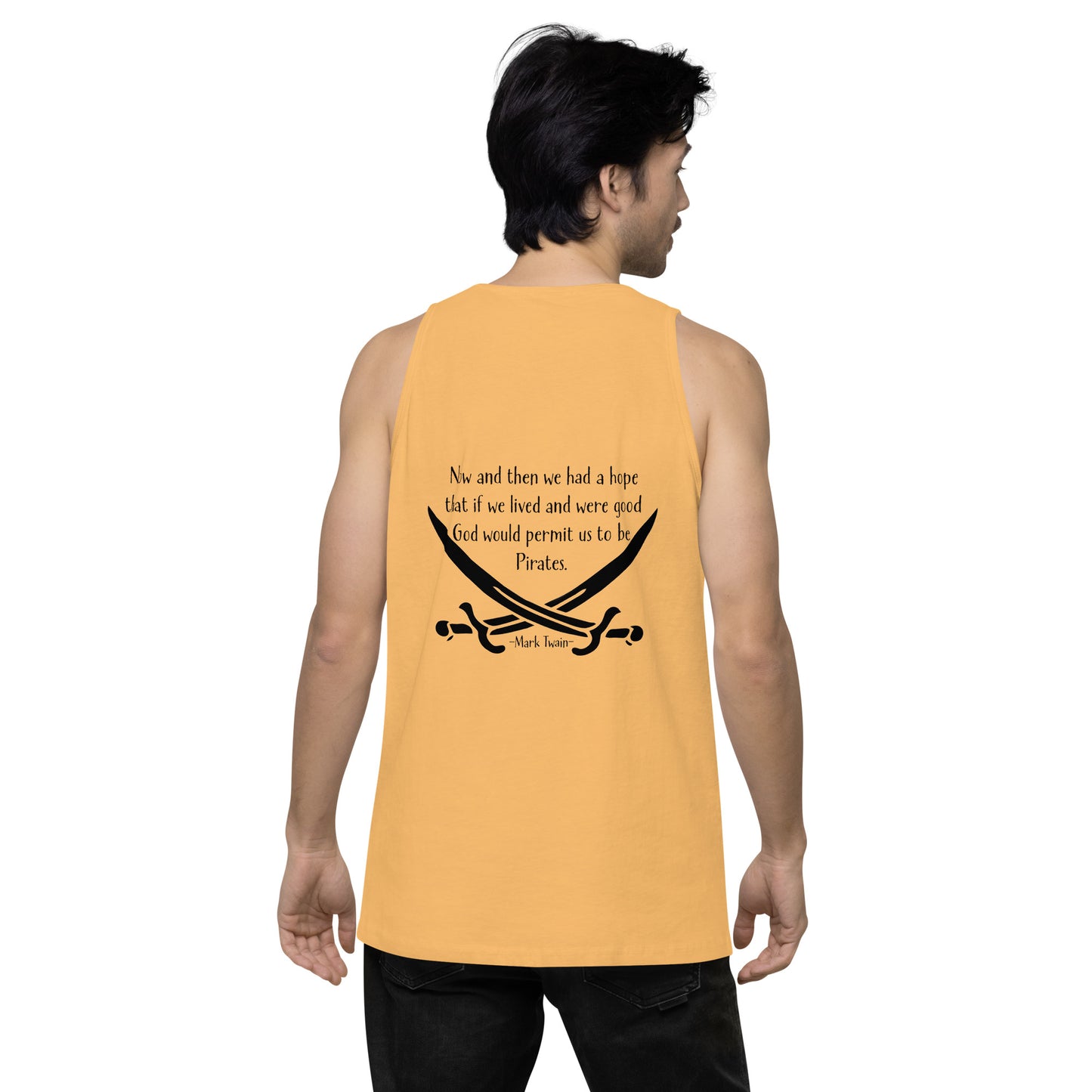 Mark Twain-B | Men’s Premium Tank Top