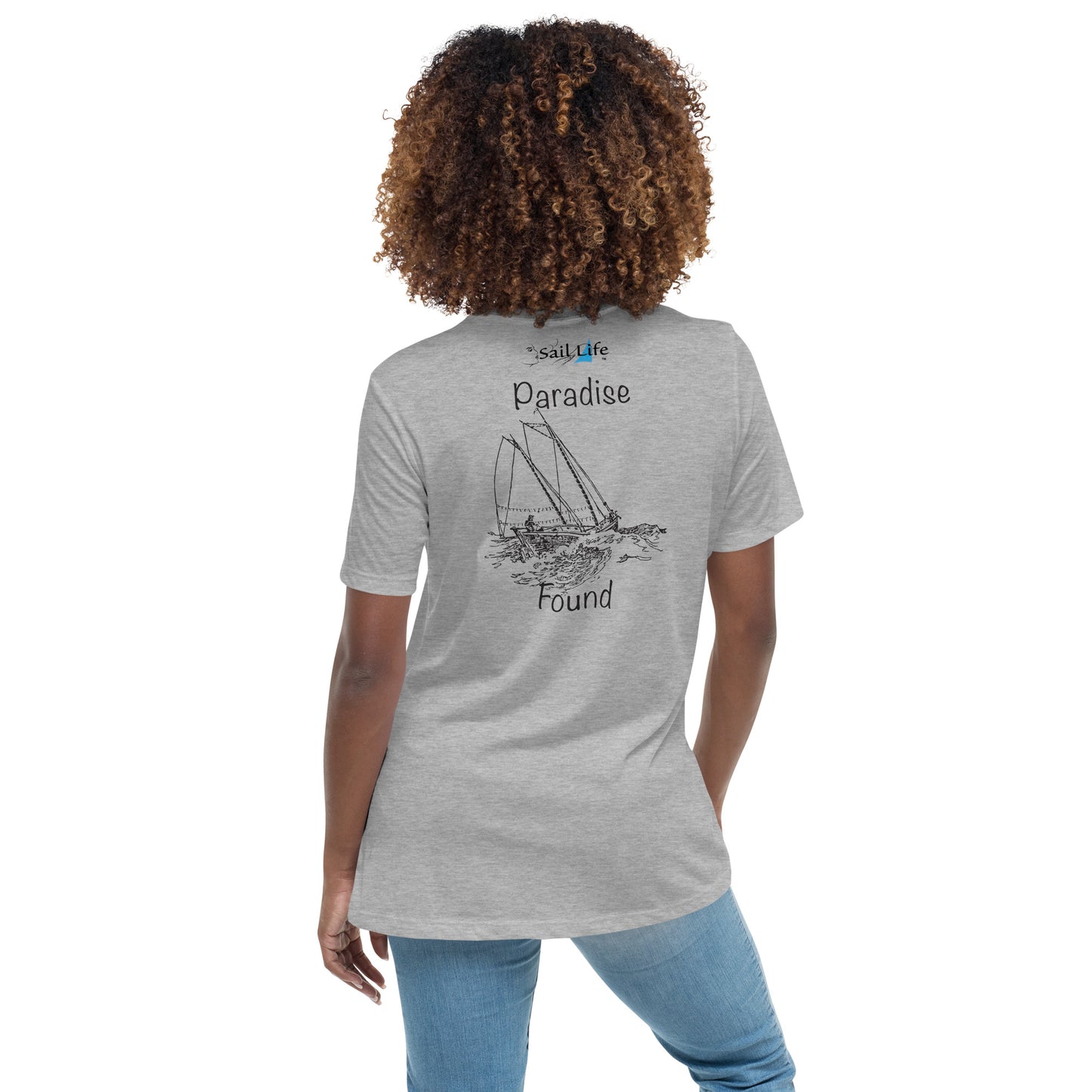 Paradise Found-B | Women's Relaxed T-Shirt