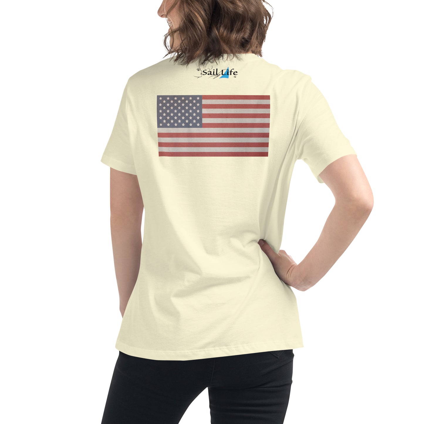 US Flag - Vintage-B | Women's Relaxed T-Shirt