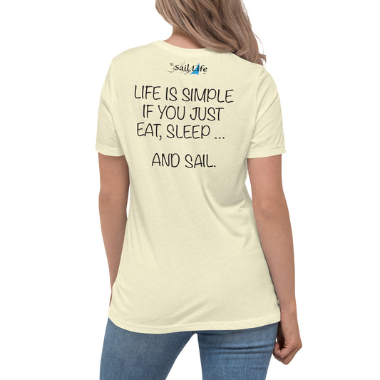 Life is Simple-B | Women's Relaxed T-Shirt