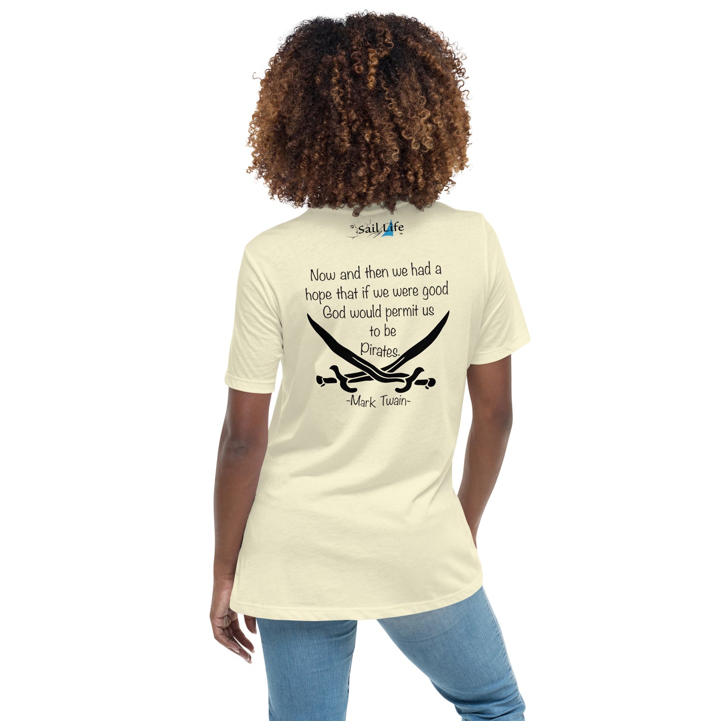 Mark Twain-B | Women's Relaxed T-Shirt