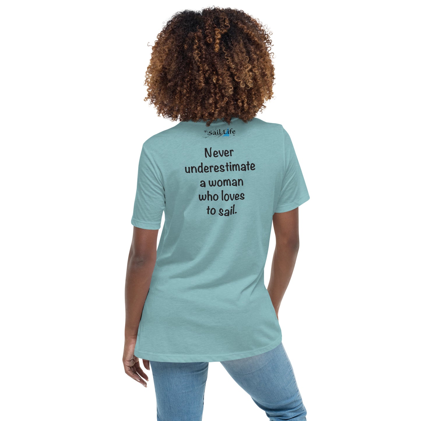 Never Underestimate-B | Women's Relaxed T-Shirt