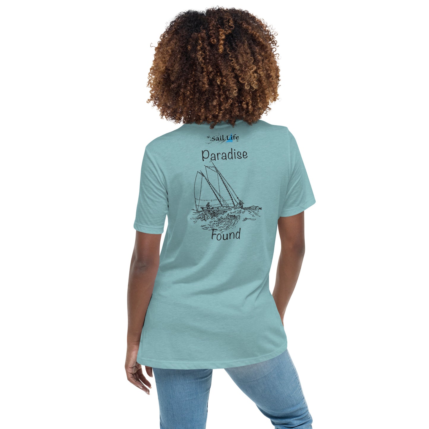 Paradise Found-B | Women's Relaxed T-Shirt