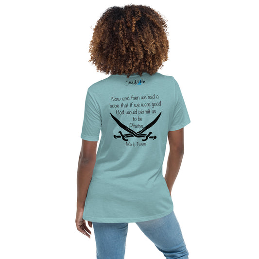 Mark Twain-B | Women's Relaxed T-Shirt