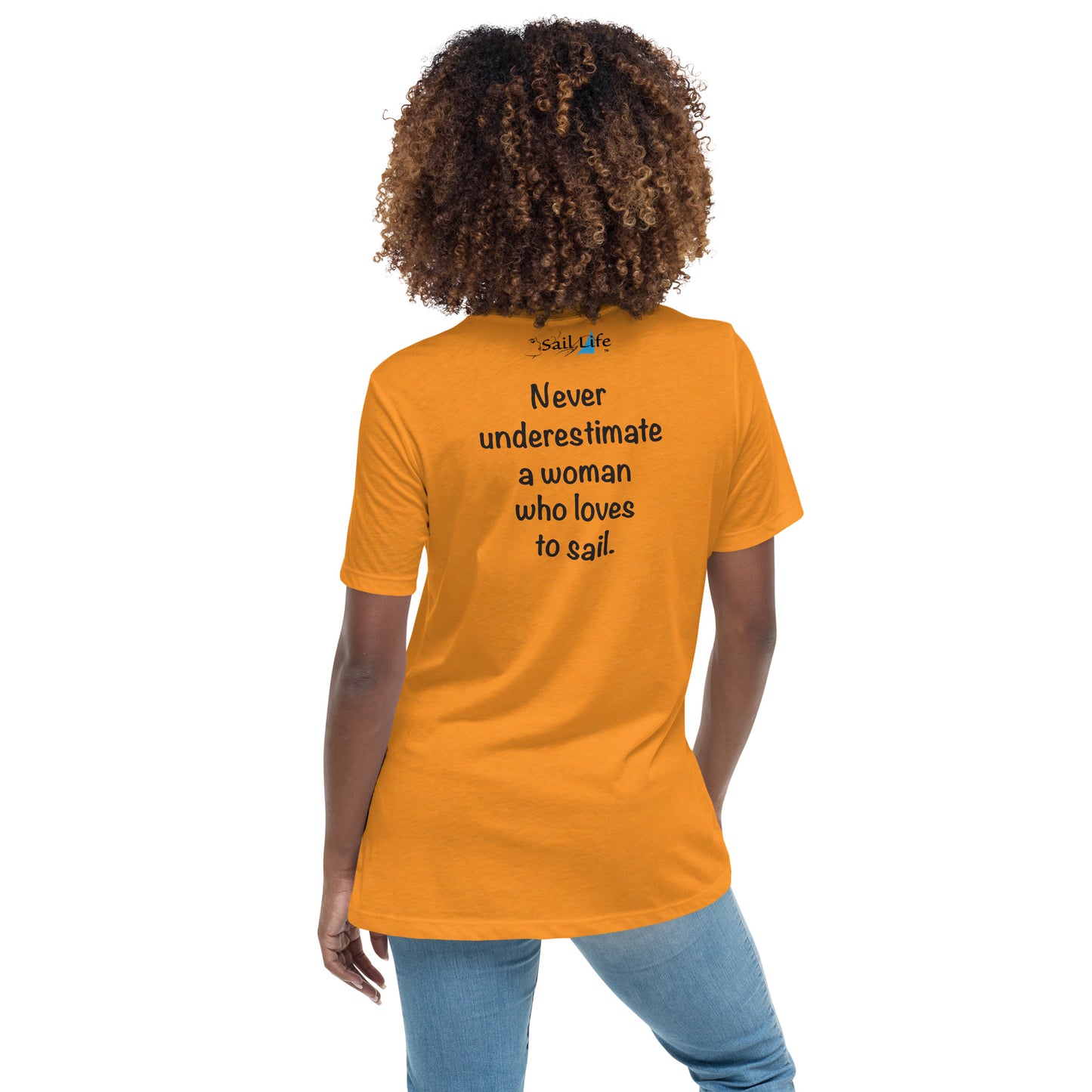 Never Underestimate-B | Women's Relaxed T-Shirt