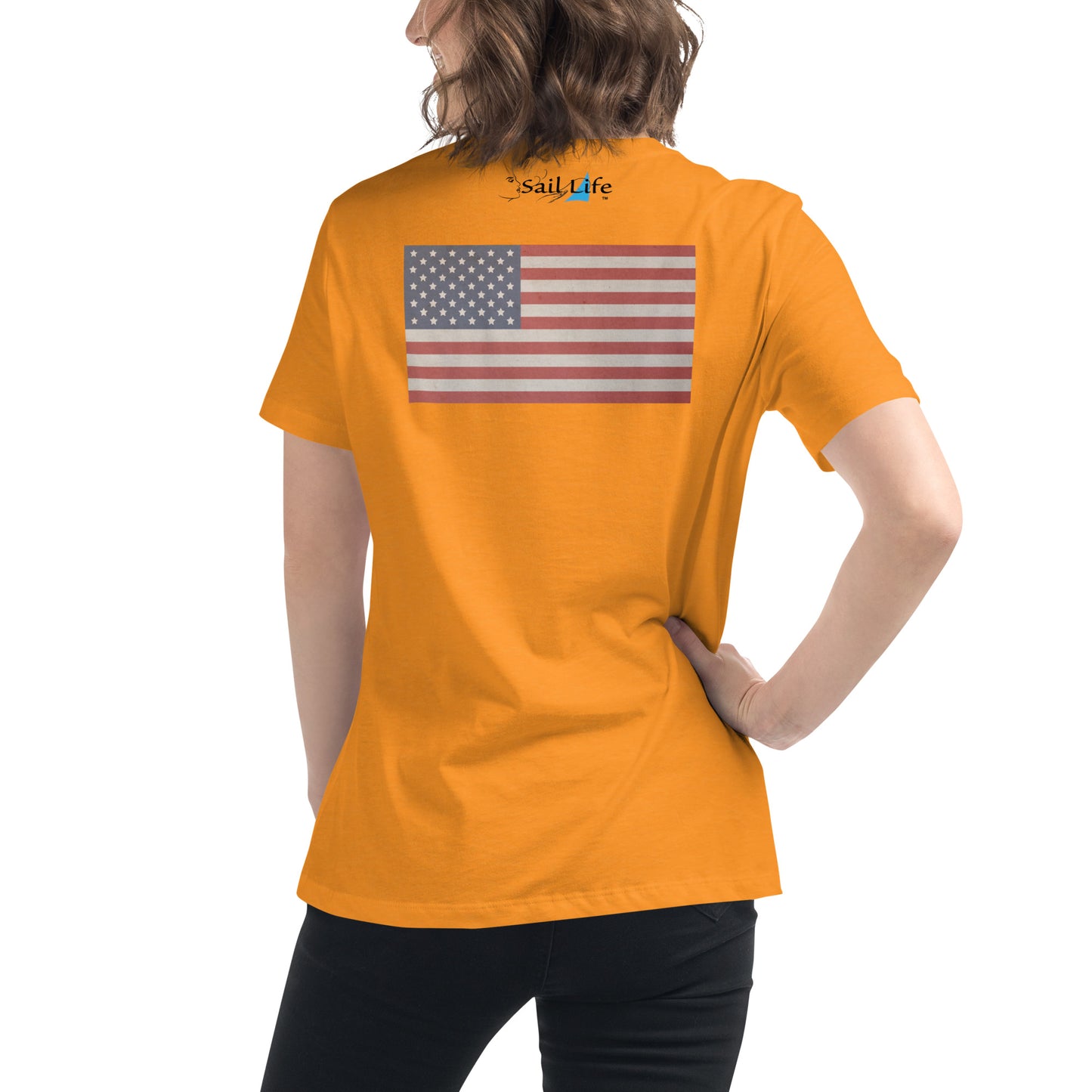 US Flag - Vintage-B | Women's Relaxed T-Shirt