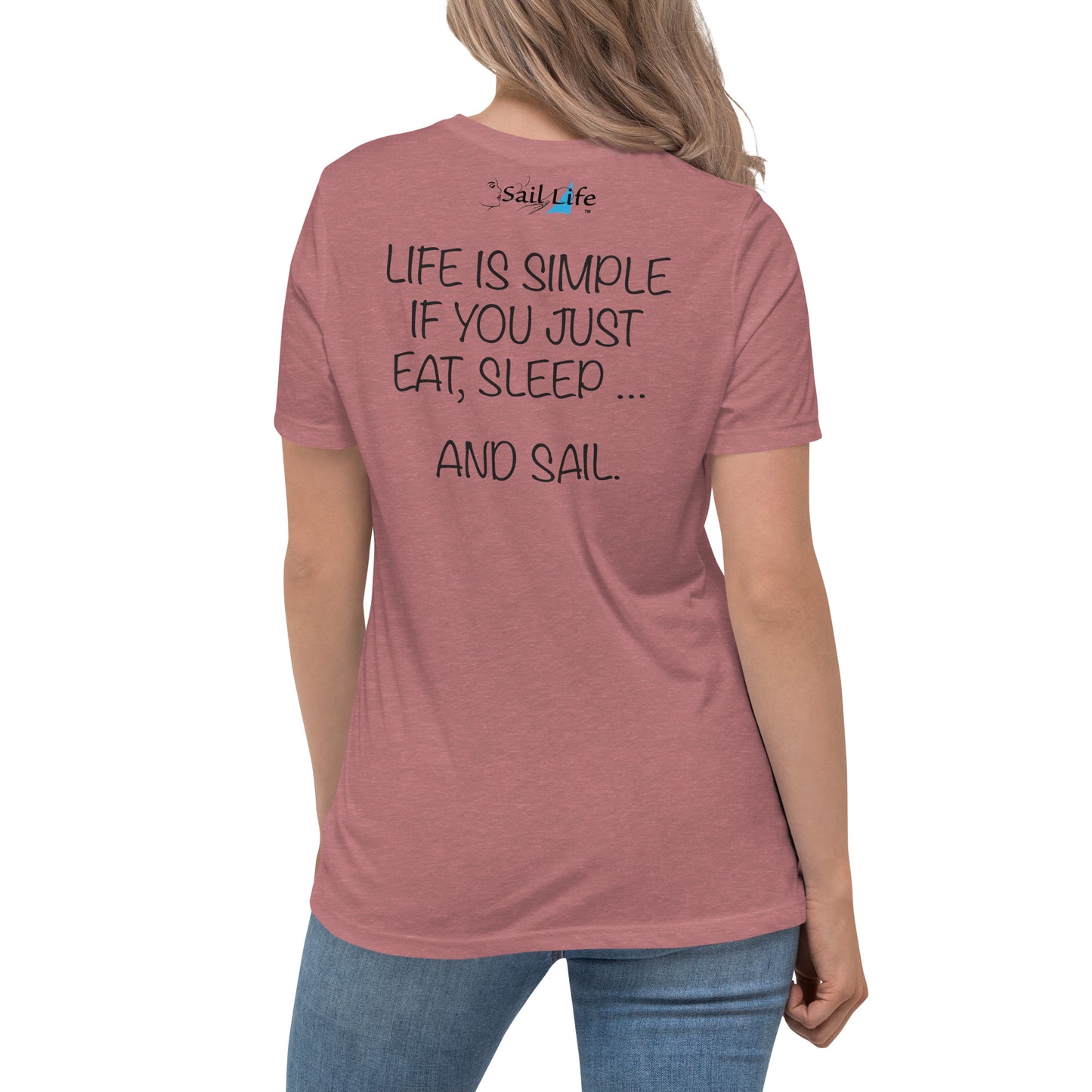 Life is Simple-B | Women's Relaxed T-Shirt