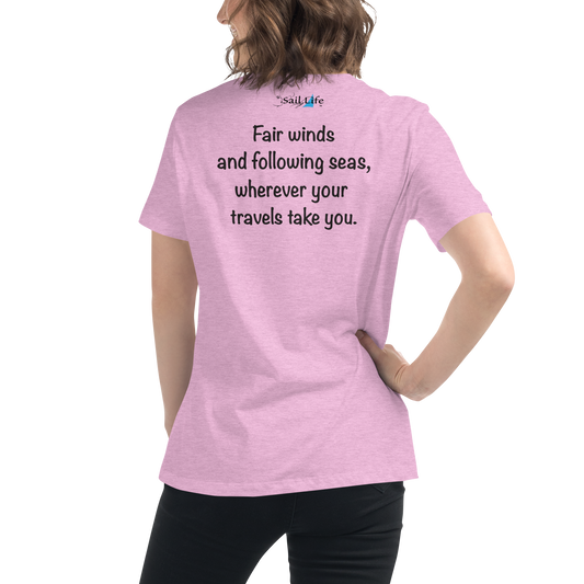 Fair Winds-B | Women's Relaxed T-Shirt