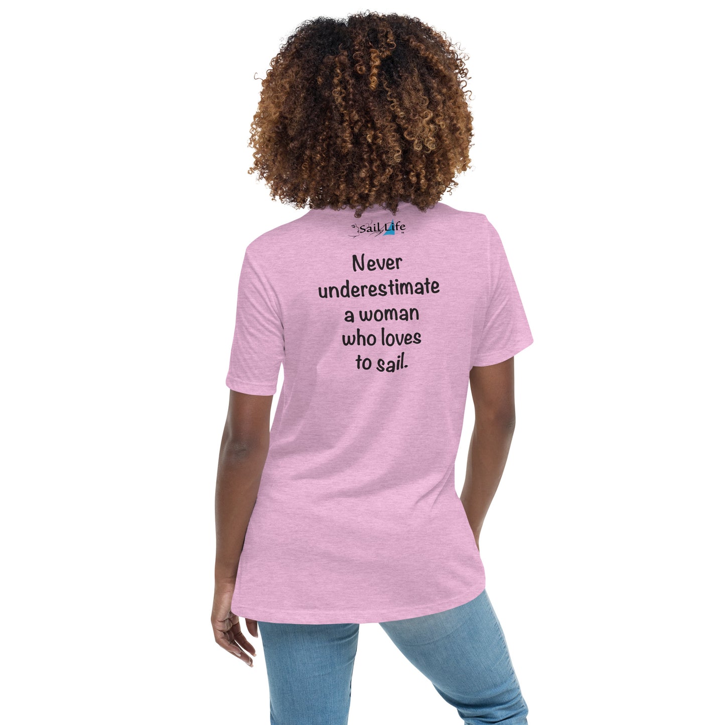 Never Underestimate-B | Women's Relaxed T-Shirt