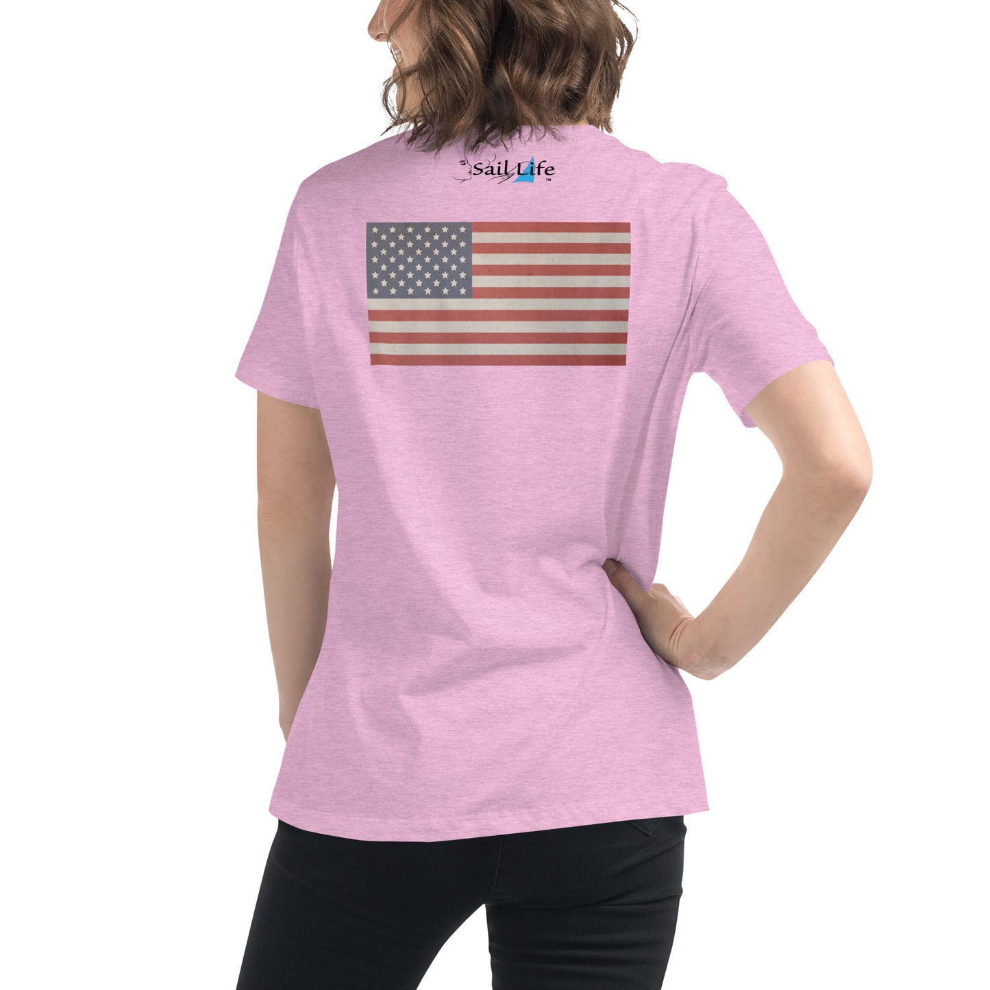 US Flag - Vintage-B | Women's Relaxed T-Shirt