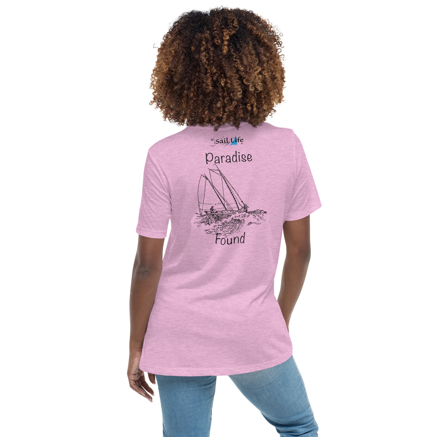 Paradise Found-B | Women's Relaxed T-Shirt