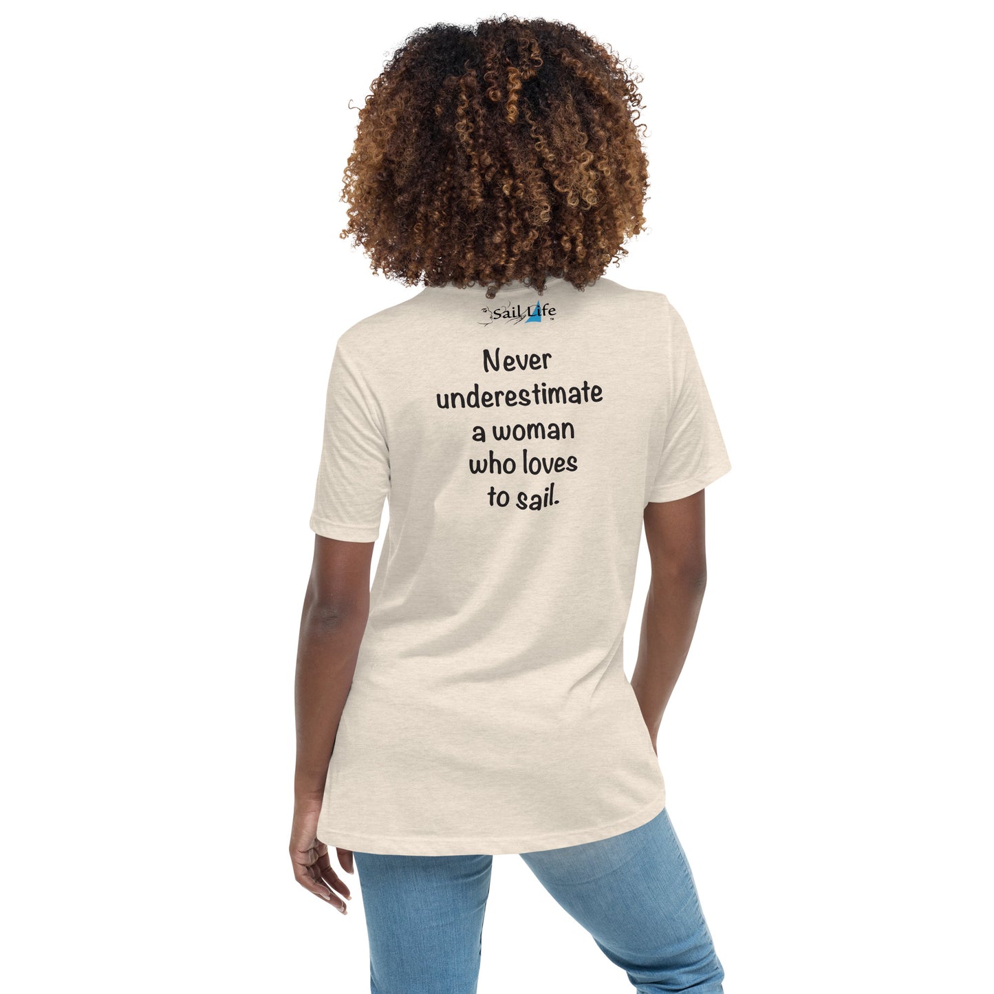 Never Underestimate-B | Women's Relaxed T-Shirt