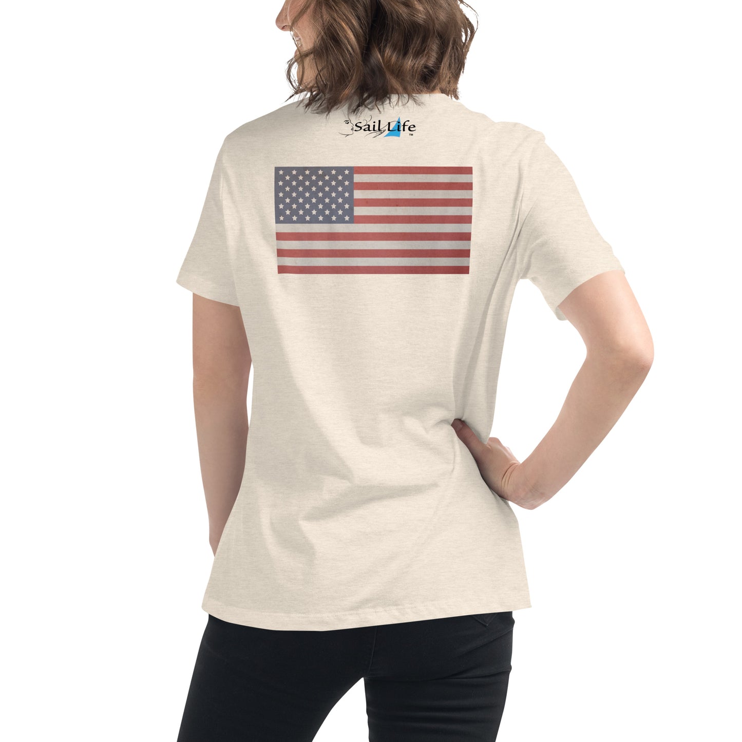 US Flag - Vintage-B | Women's Relaxed T-Shirt