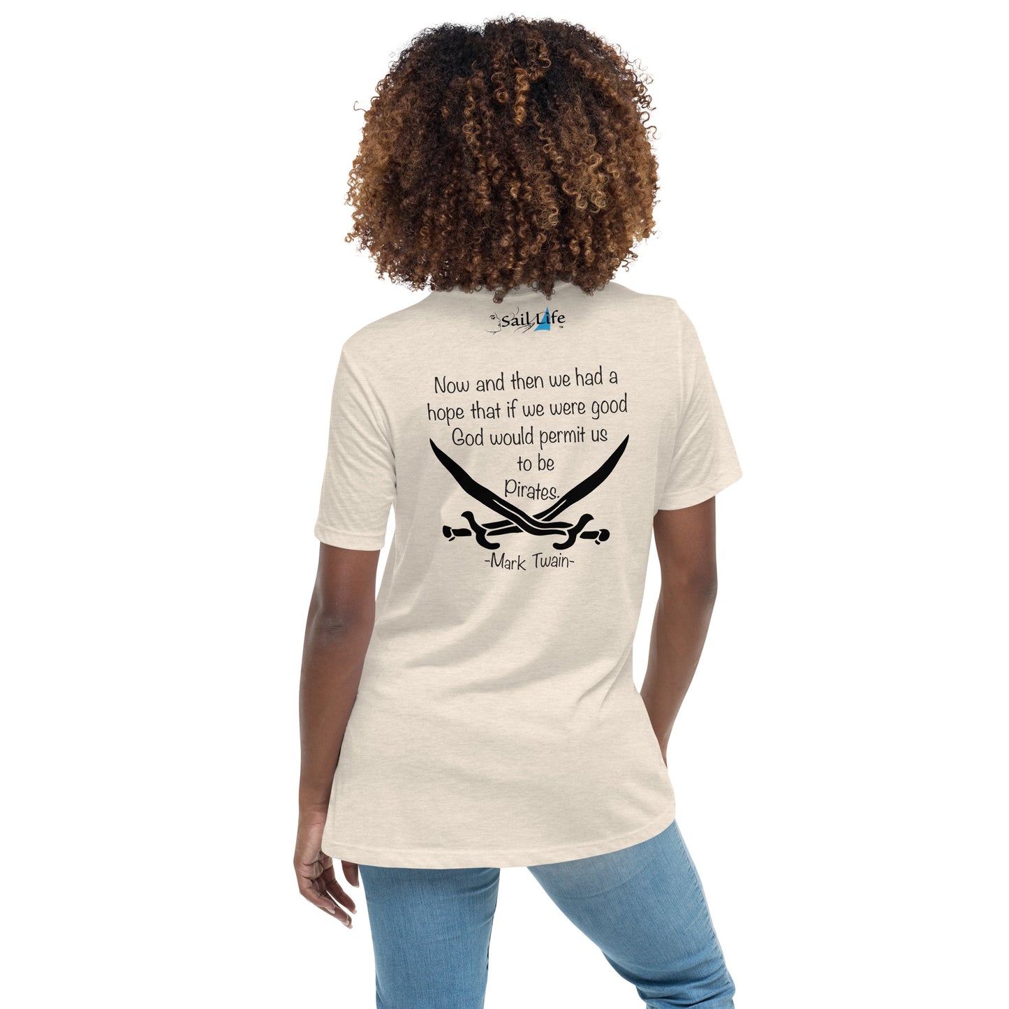 Mark Twain-B | Women's Relaxed T-Shirt