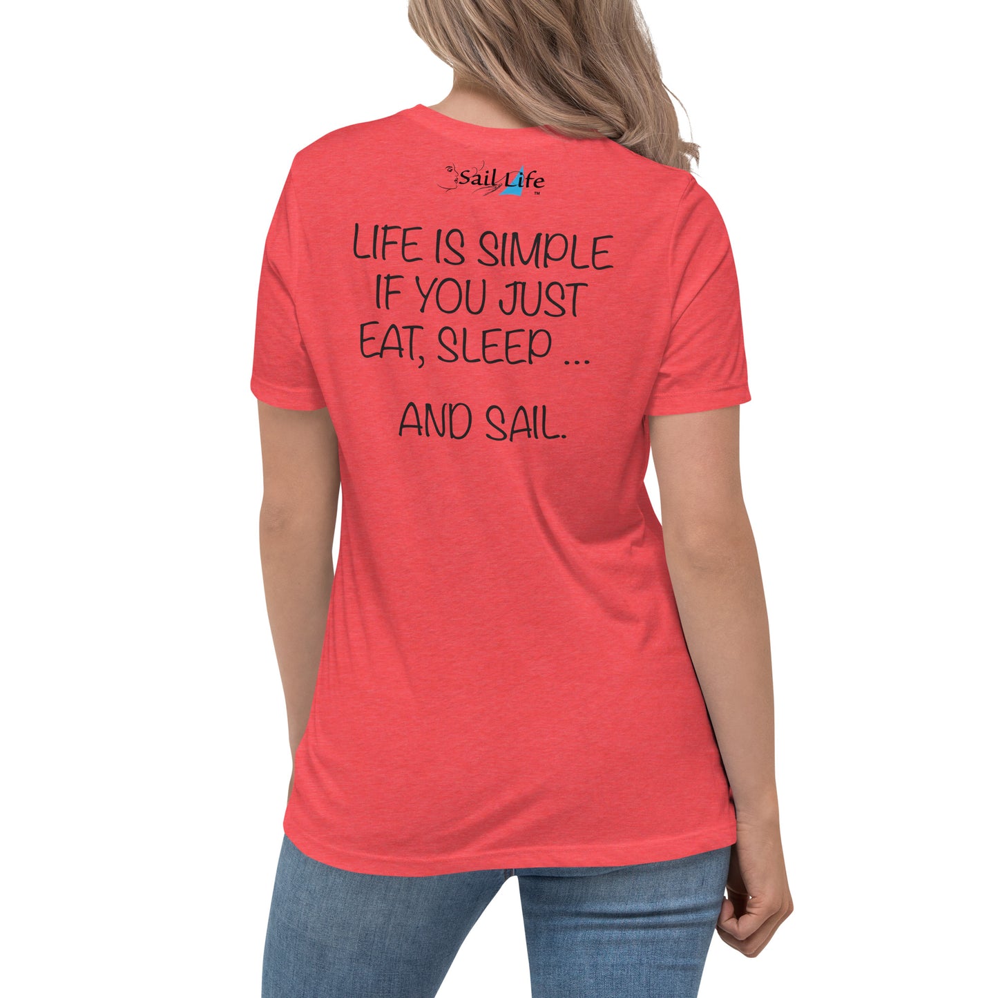 Life is Simple-B | Women's Relaxed T-Shirt