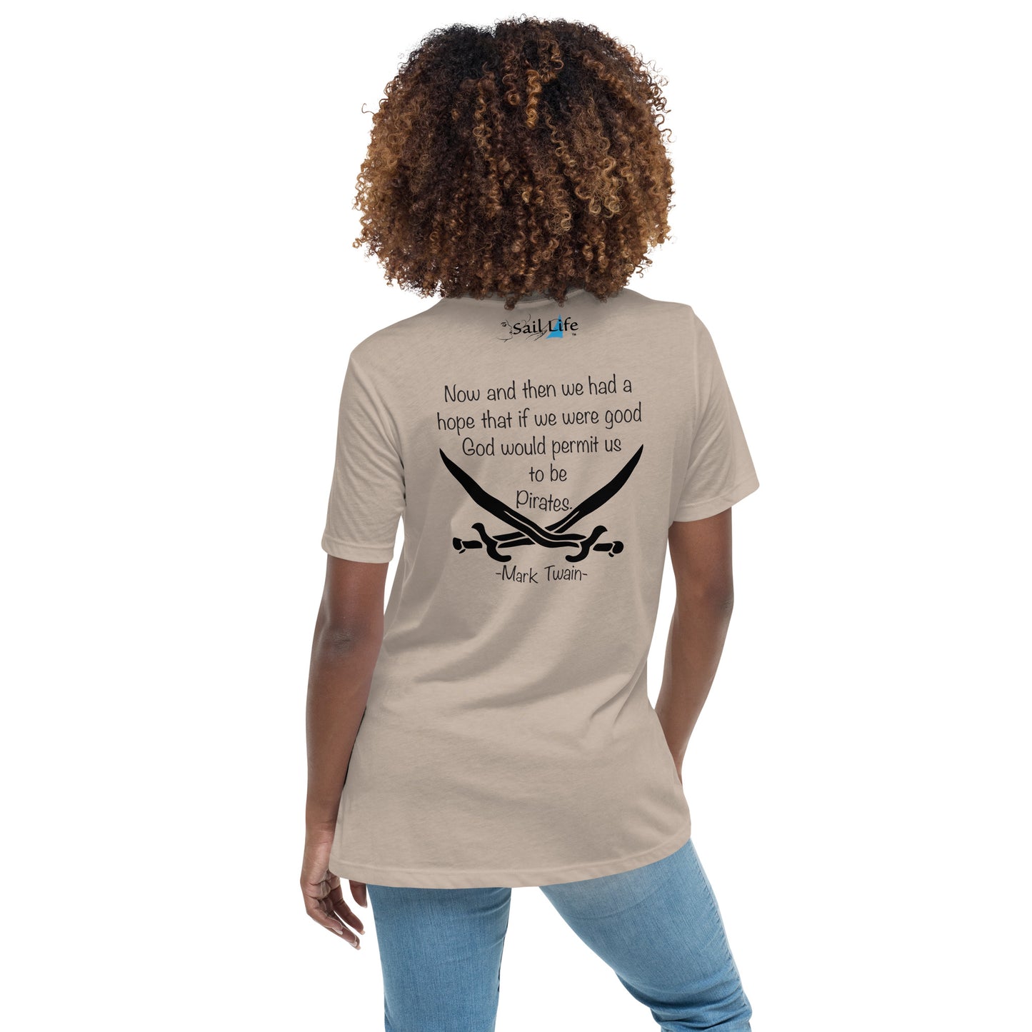 Mark Twain-B | Women's Relaxed T-Shirt