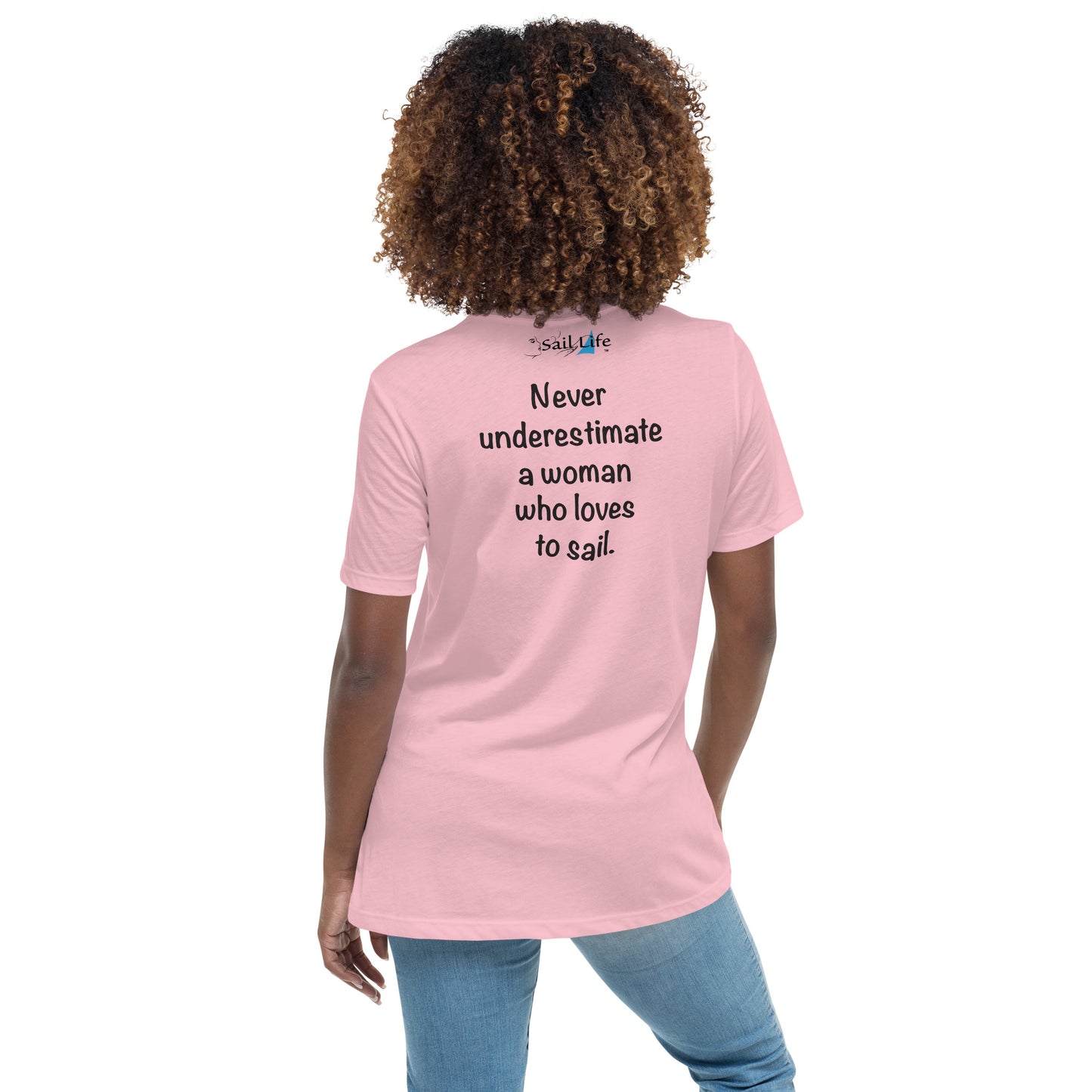 Never Underestimate-B | Women's Relaxed T-Shirt