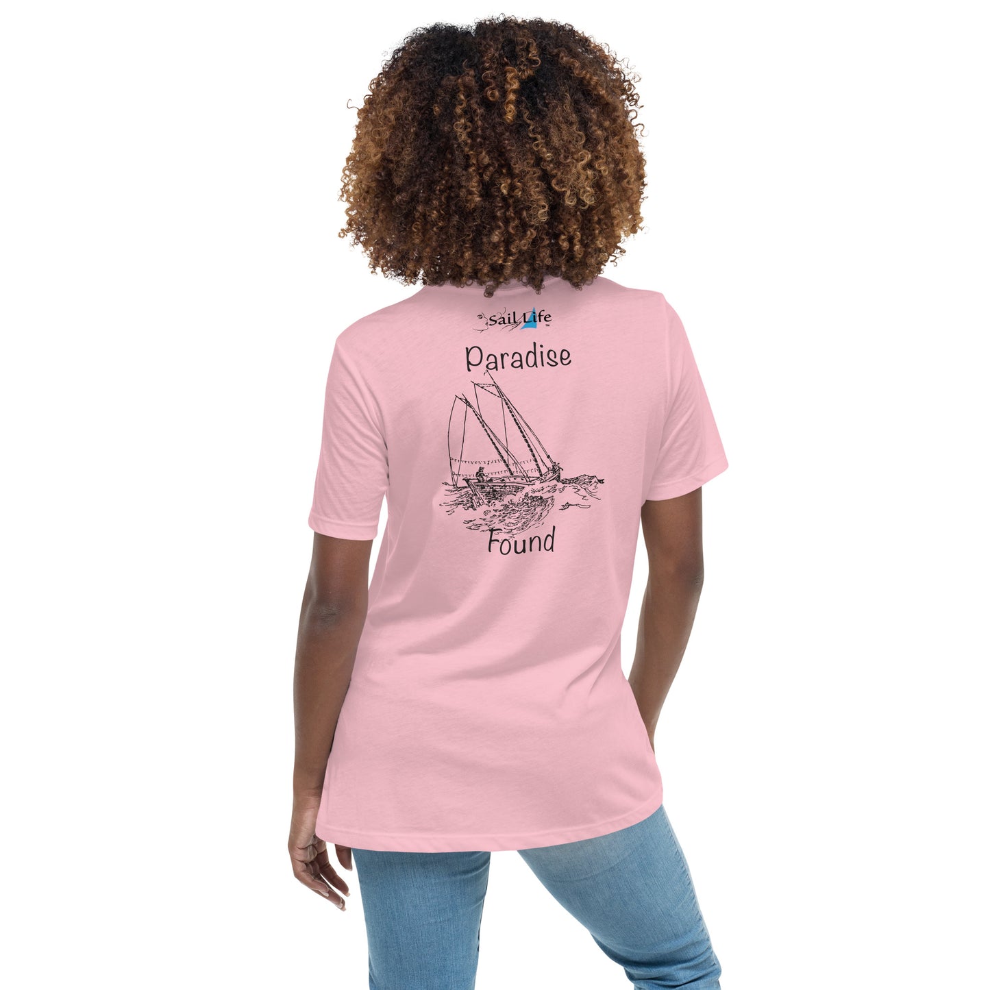 Paradise Found-B | Women's Relaxed T-Shirt