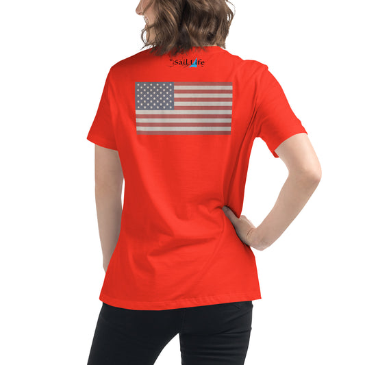 US Flag - Vintage-B | Women's Relaxed T-Shirt
