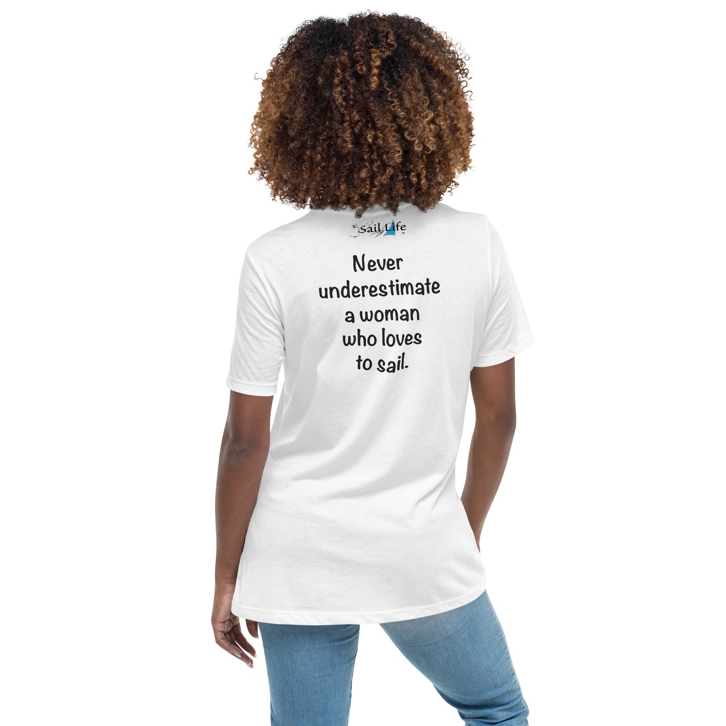 Never Underestimate-B | Women's Relaxed T-Shirt