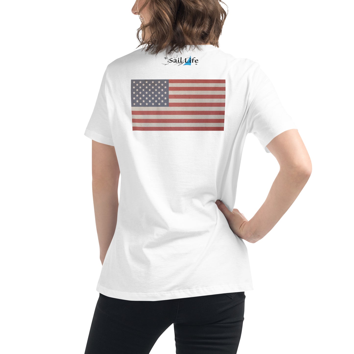 US Flag - Vintage-B | Women's Relaxed T-Shirt