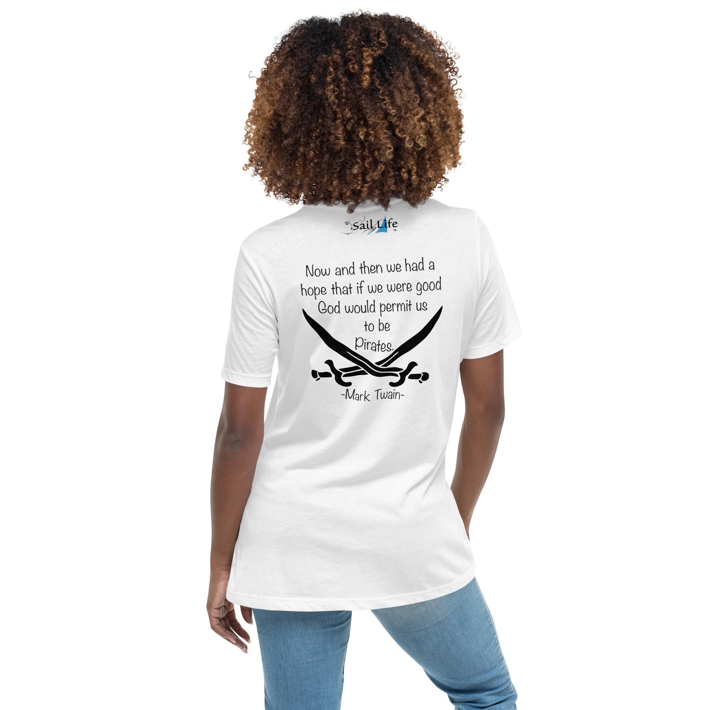 Mark Twain-B | Women's Relaxed T-Shirt